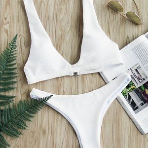 White Shein Bikini
